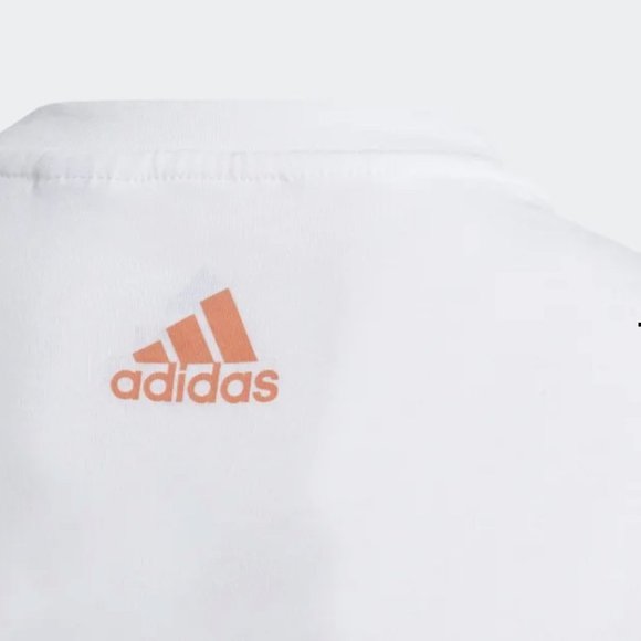 Adidas Kids White Juventus Club Graphic Tee Short Sleeve T-Shirt Size XS - Picture 3 of 4